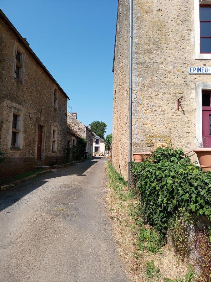 La Longere Leilighet Epineu-le-Chevreuil Eksteriør bilde